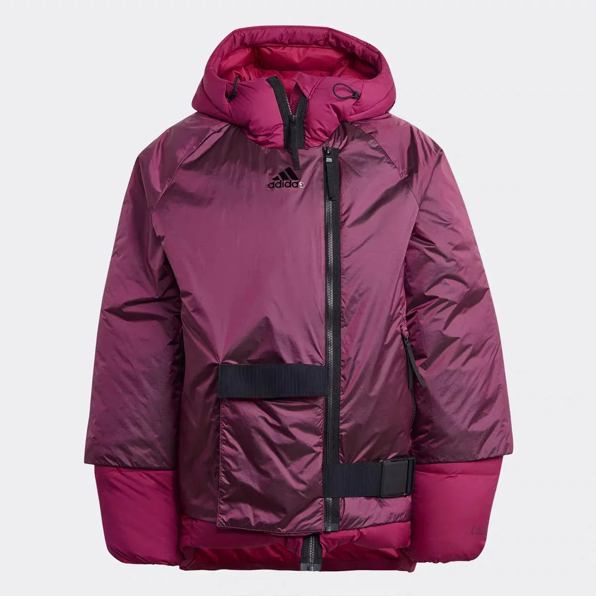 adidas adidas official website women's winter outdoor sports double-sided warm down jacket FT2458