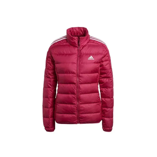 adidas stand-up collar warm Slim down jacket outdoor quilted light feather winter women's red